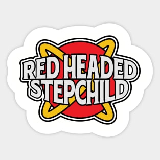 Red Headed Stepchild Super Hero Emblem Sticker